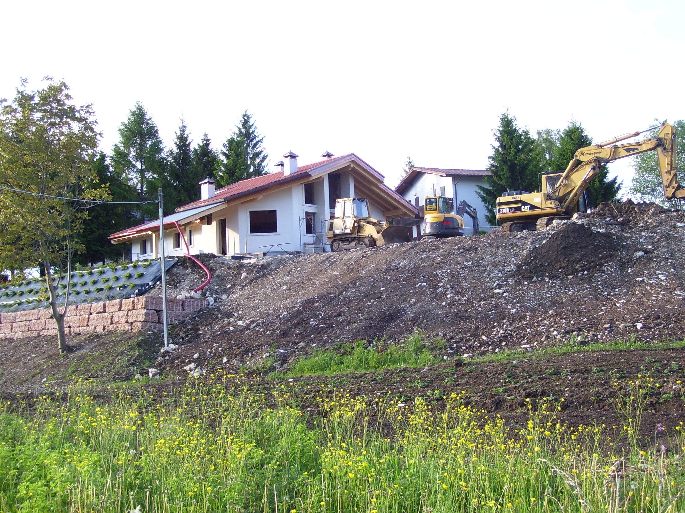 Costruzione di una casa unifamiliare a Rotzo